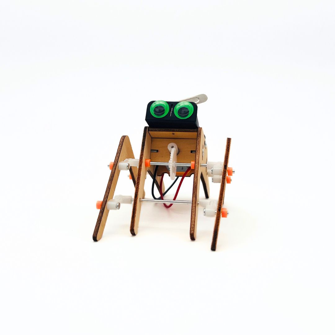 SpiderBot : L'araignée robotique la plus cool jamais créée - Kit d'assemblage en bois STEM